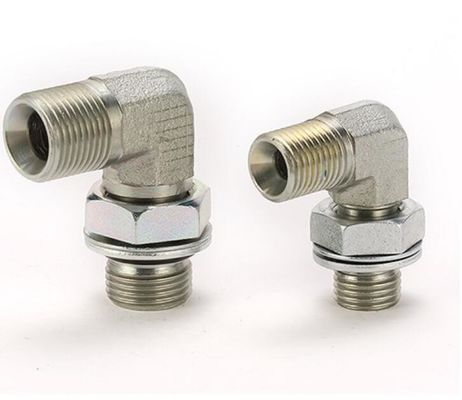 محولات الأنابيب المعدات الهيدروليكية المحولات مع O-ring الختم وأطراف الدبابيس القابلة للتعديل