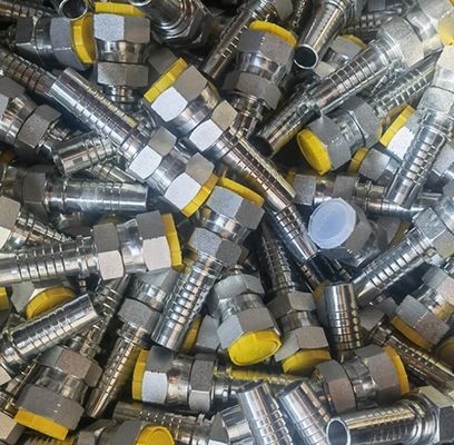 الصلب المقاوم للصدأ الهيدروليكية خرطوم مناسب حياة عمل طويلة إمرأة المعدن بانجو مناسبة