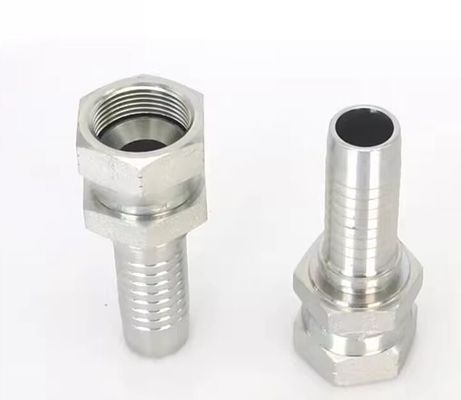 أدوات الأنابيب الهيدروليكية الإناث JIC Double Hex Jic Reusable Hydraulic Hose Fittings