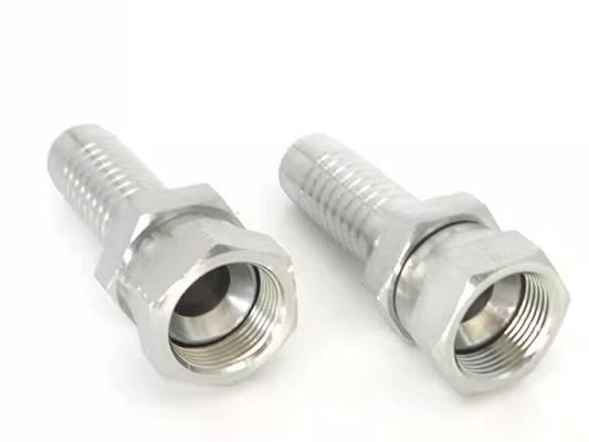 أدوات الأنابيب الهيدروليكية الإناث JIC Double Hex Jic Reusable Hydraulic Hose Fittings