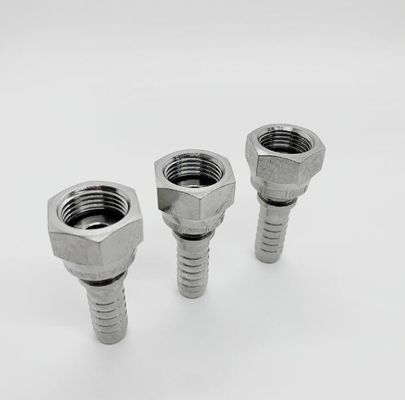 الاتصال الأنثوي PT NPT Bsp Jic الفولاذ المقاوم للصدأ المضغوطات الهيدروليكية المرنة 26711