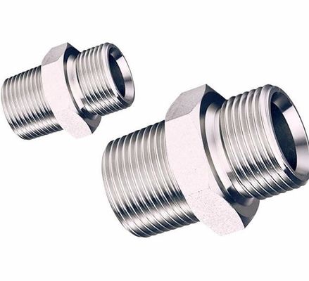 Bsp Jic NPT Thread Standard Hydraulic Hose Fitting مناسب لتطبيقات مختلفة
