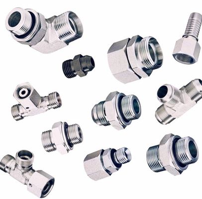 Bsp Jic NPT Thread Standard Hydraulic Hose Fitting مناسب لتطبيقات مختلفة