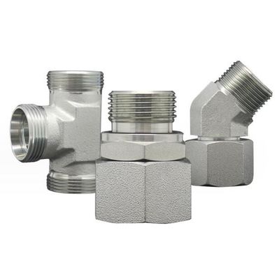 1CB Bsp Thread O-Ring Plane Sealing Hydraulic Swivel Joint Connector Adapter النموذج رقم 1CB