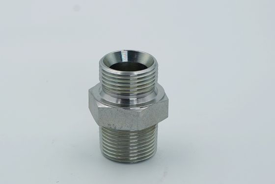 GB Standard BSPP Jic Ors Orfs متري SAE فولاذ الكربون الفولاذ المقاوم للصدأ محول هيدروليكي