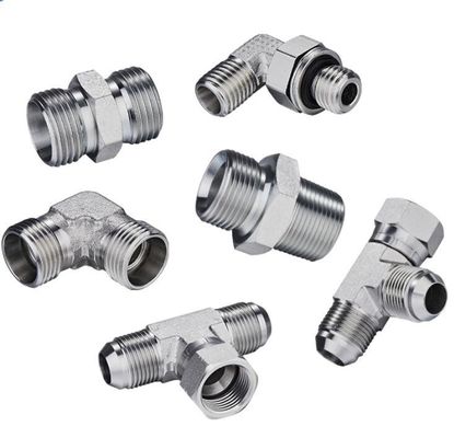 صلب الكربون ذو الضغط العالي (SAE) الذكور (O-Ring Face Seal) الاتحاد الهيدروليكي