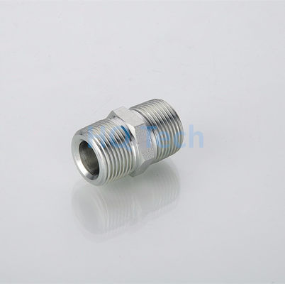 المفاصل الهيدروليكية محولات الأنابيب الكربونية المقاوم للصدأ ل Bsp NPT Jic Thread Tube Connectors