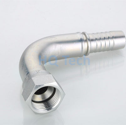 المفاصل الهيدروليكية محولات الأنابيب الكربونية المقاوم للصدأ ل Bsp NPT Jic Thread Tube Connectors