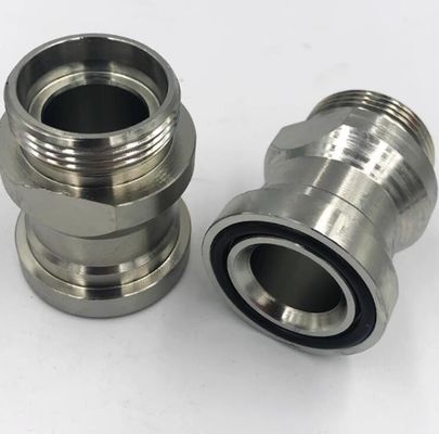 المفاصل الهيدروليكية محولات الأنابيب الكربونية المقاوم للصدأ ل Bsp NPT Jic Thread Tube Connectors