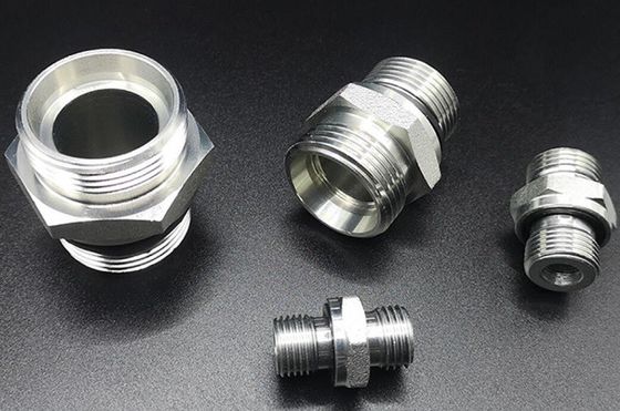 Bsp Thread 60 Stud Ends Combination Joint Fittings for Hydraulic Adapter Rubber Hose Pipe (مجموعة من الأدوات المشتركة للخراطيم المطاطية للجهاز الهيدروليك)