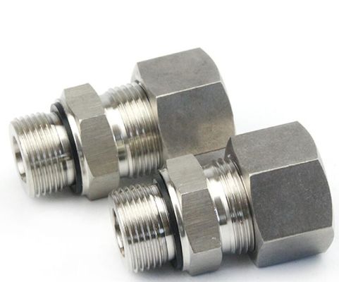 Bsp Thread 60 Stud Ends Combination Joint Fittings for Hydraulic Adapter Rubber Hose Pipe (مجموعة من الأدوات المشتركة للخراطيم المطاطية للجهاز الهيدروليك)