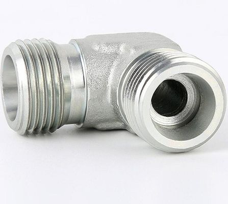 1C9 1D9 المرفق الهيدروليكي المعدل الهيدروليكي الذكور 90 درجة المرفق مناسبة ل