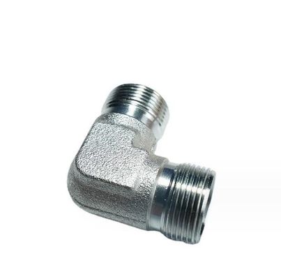 SAE معيار الفولاذ الكربوني الهيدروليكية المرفق المرفق 1c9 1d9 الذكور الخيوط حياة عمل طويلة