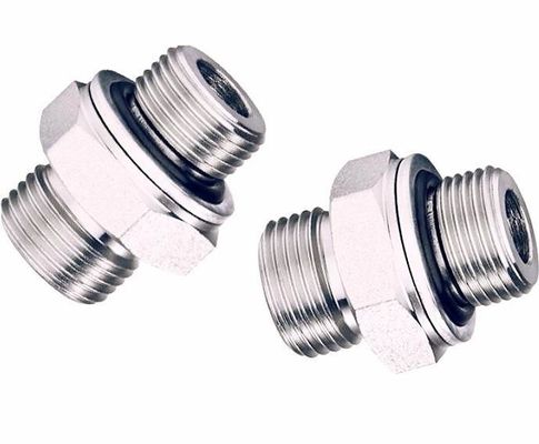 ربط الأنابيب الهيدروليكية المختومة المقياسية مع ربط حلقة O-ring Bsp