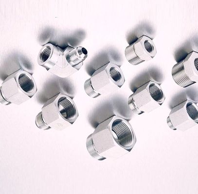 فولاذ الكربون المتوسط المفاصل الخارجي للخيوط السينية مع سدادة الخيوط المخروطية الأمريكية
