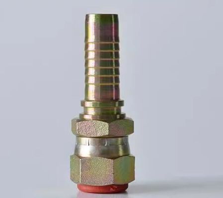 خطوط الأنابيب القياسية JIC توصيلات أنابيب الصلب الكانتونية الهيدروليكية المربعات للأنابيب الإناث