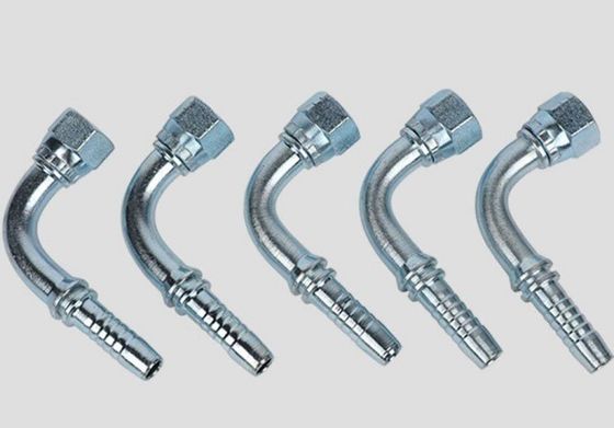 حياة العمل الطويلة Jic 37 الكوع قطعة مزدوجة من خرطوم التشنج مناسبة لـ 1sn / 2sn / 4sp Hose Fjx90