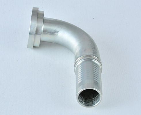 90 درجة SAE إمرأة 6000 Psi فلانج أنابيب الهيدروليكية لترابط خطوط الأنابيب