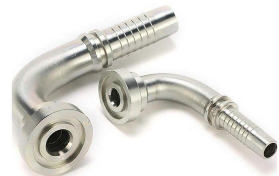 الصفحة المصهرة 90 درجة المرفق SAE فلانج 6000 Psi هيدروليكية أنابيب أنابيب الاتصال