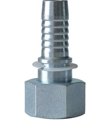 20411 متري الإناث 24 مخروط O-الحلقة L. T. الهيدروليكية مستقيمة خرطوم Ferrule نهاية الإضافات